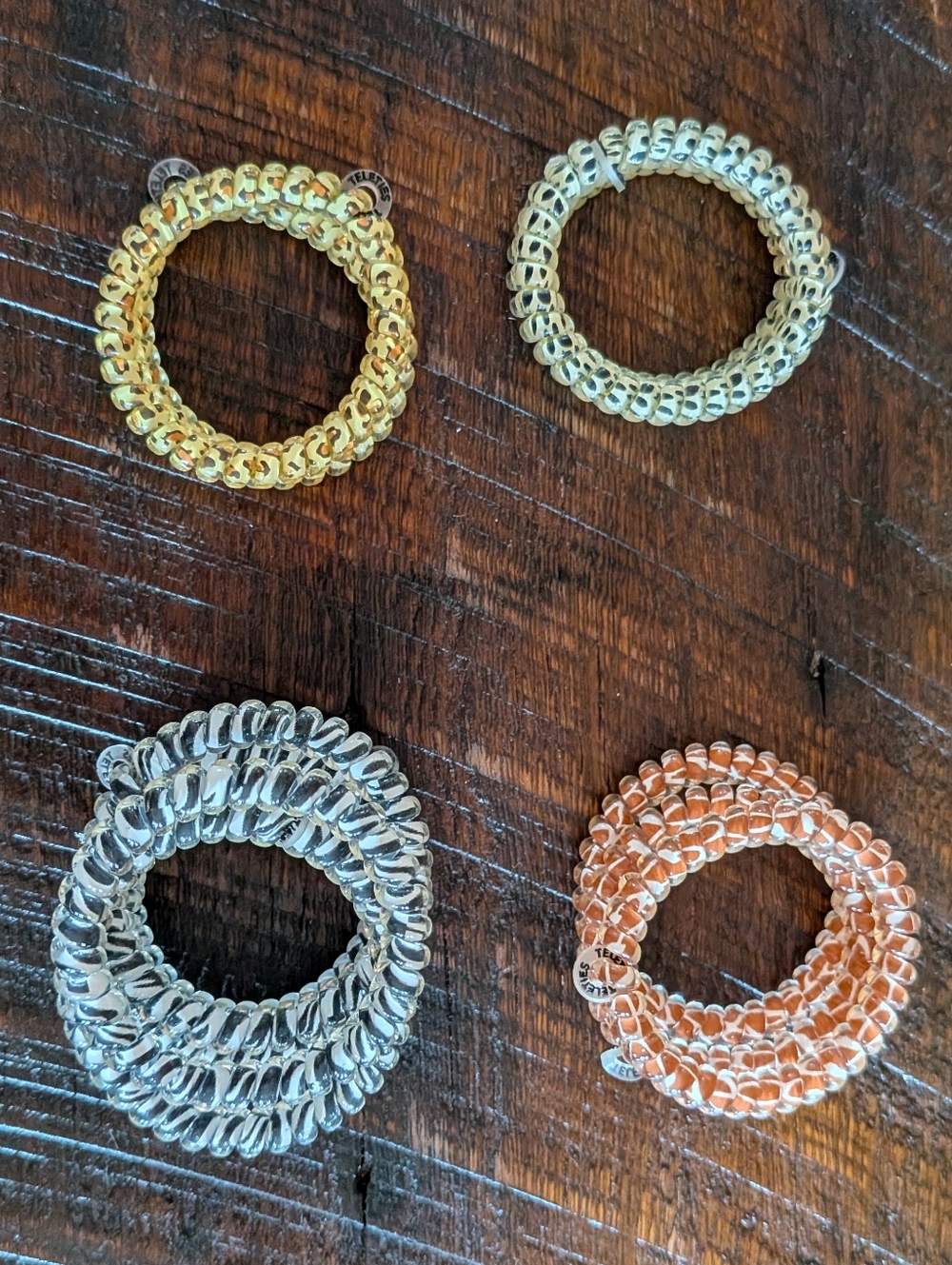 Teleties Small Coil Animal Print Hair Ties 12